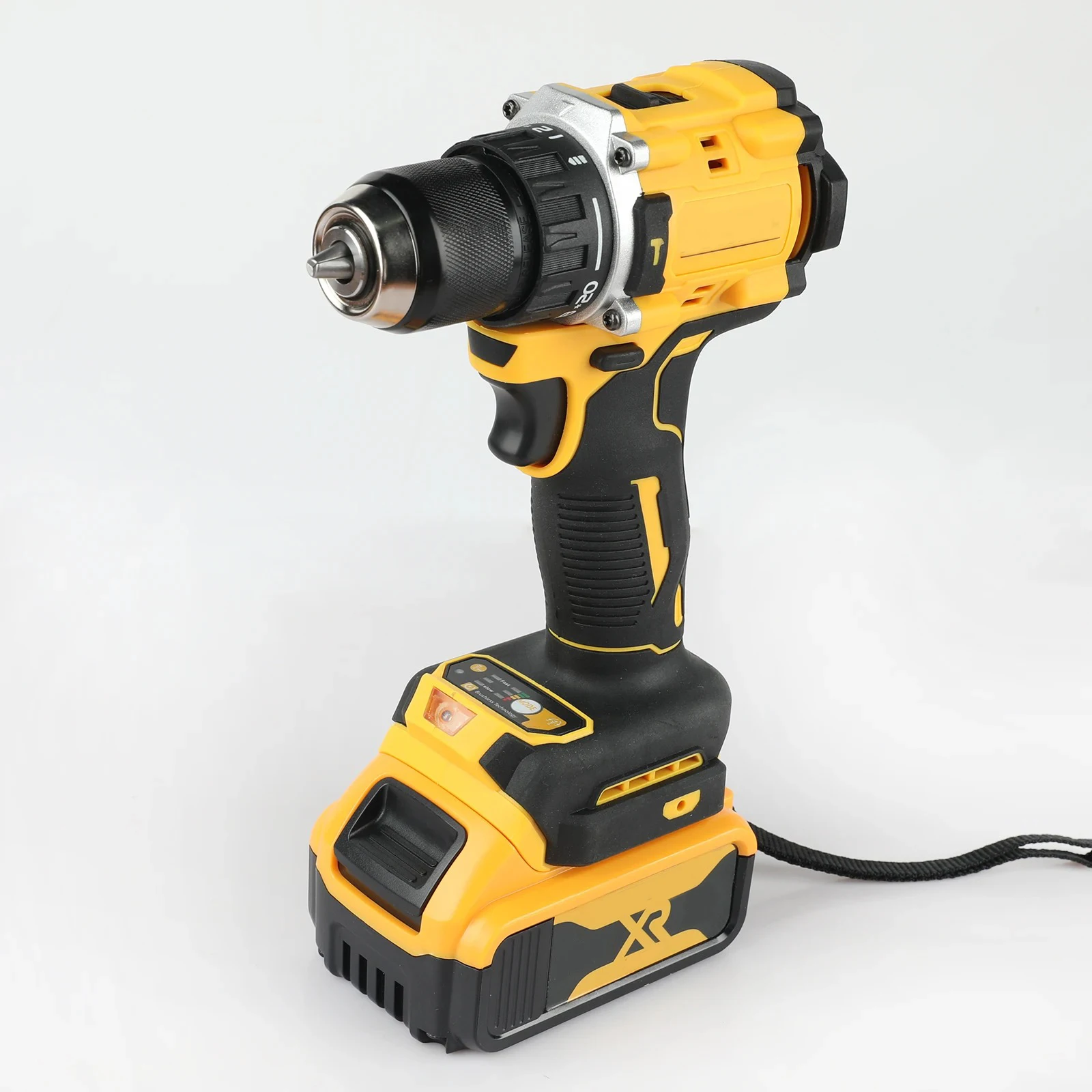 Lithium Battery 20V Rechargeable Brushless Compact Electric Screwdriver Hand Drill Impact Drill DCD805