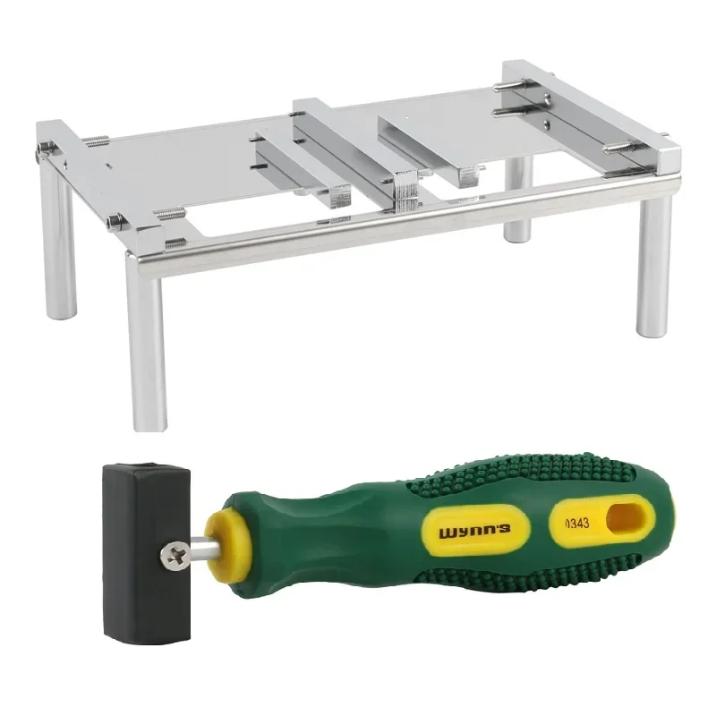 2.5" 3.5" HDD Hard Drive Working Table Work Stand Hard Disk Fixture Station For Open Replacement Tool Salvation Data SAS SCSI.