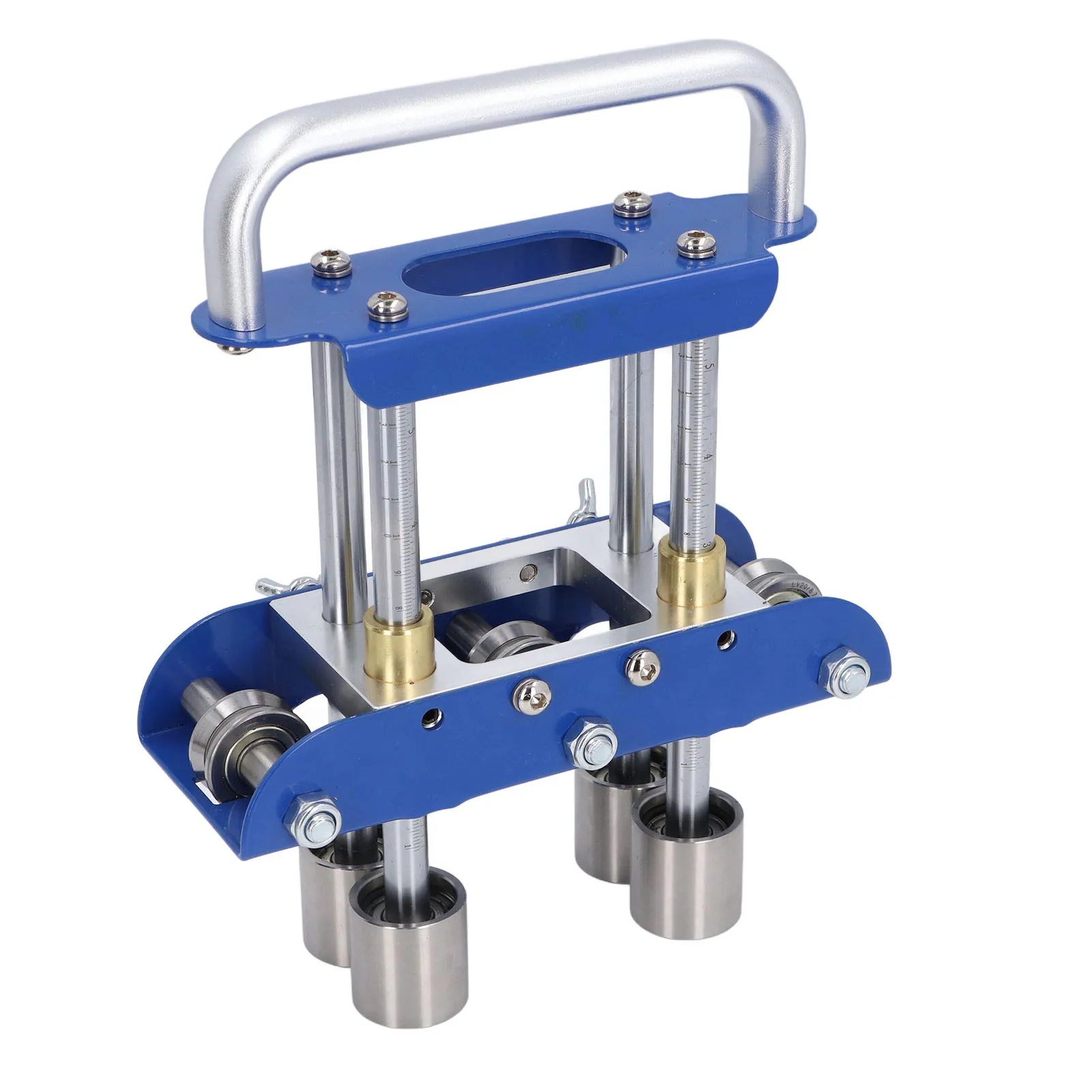 3 Station Edge Roller with Shears Sheet Metal Manual Tool 090 Degree Angle Roll Bending Machine for Roofing Materials !