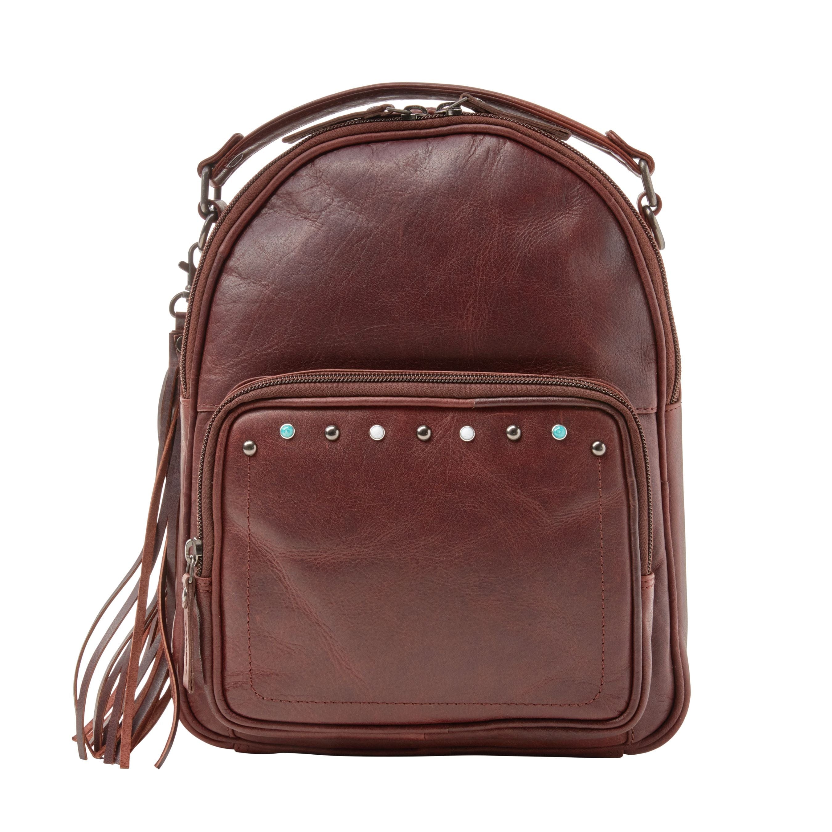 Sawyer Leather Backpack