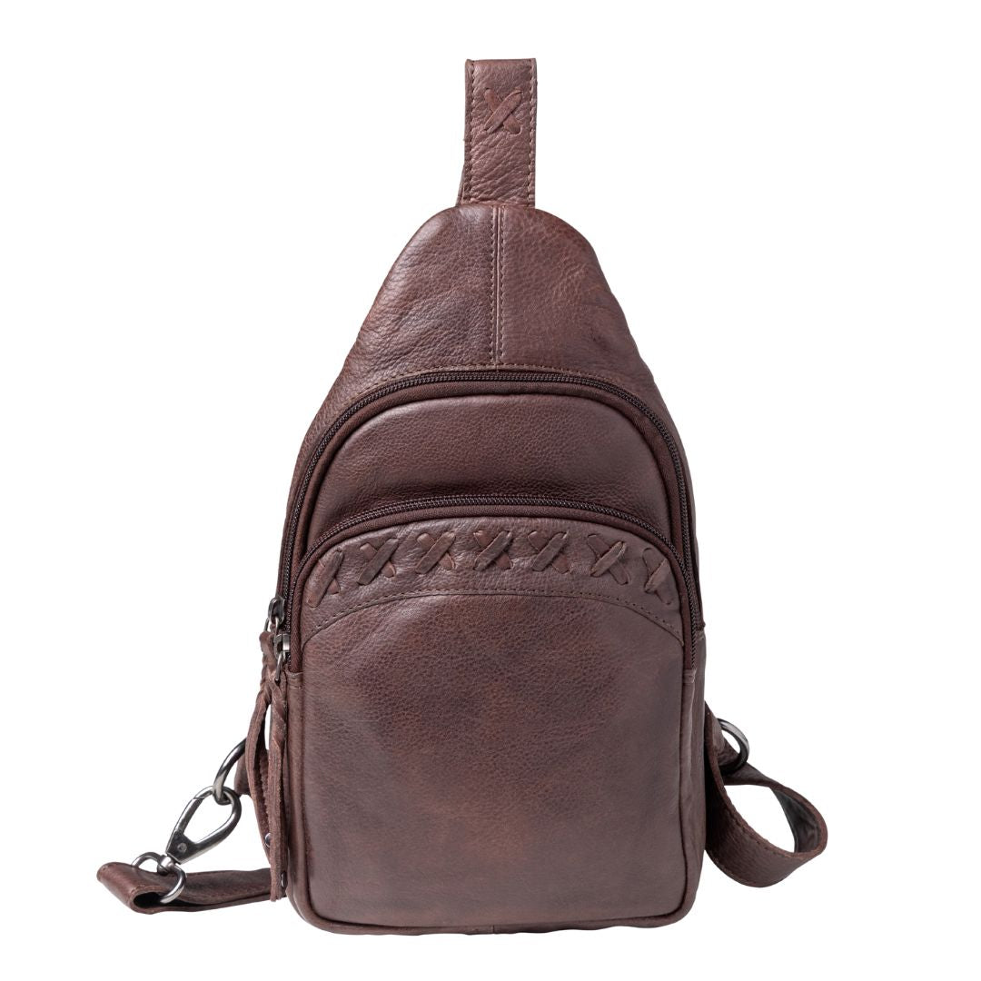 LCL-142_TaylorSling_DarkBrown_Front.jpg