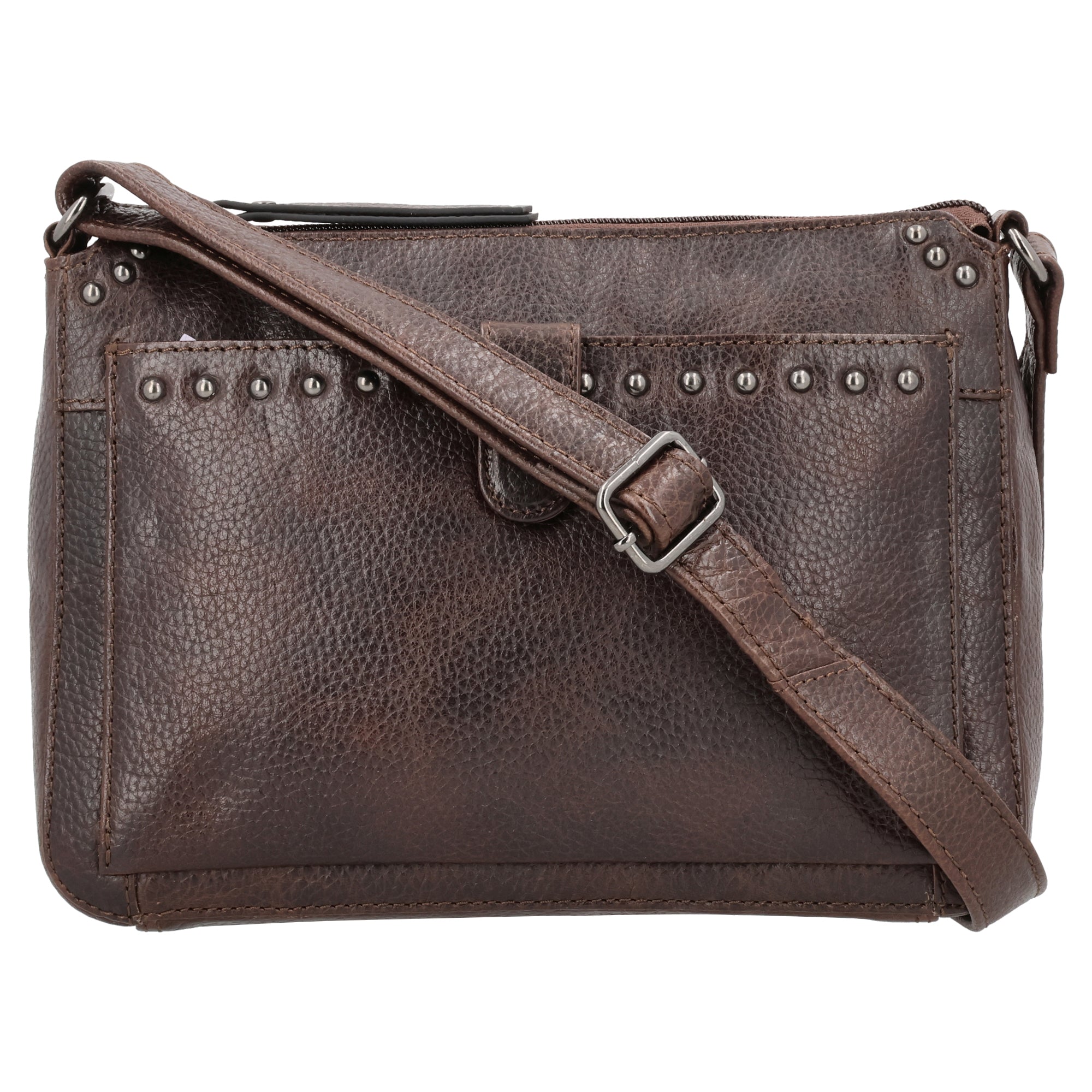 Leah Buffalo Leather Crossbody w/Wallet