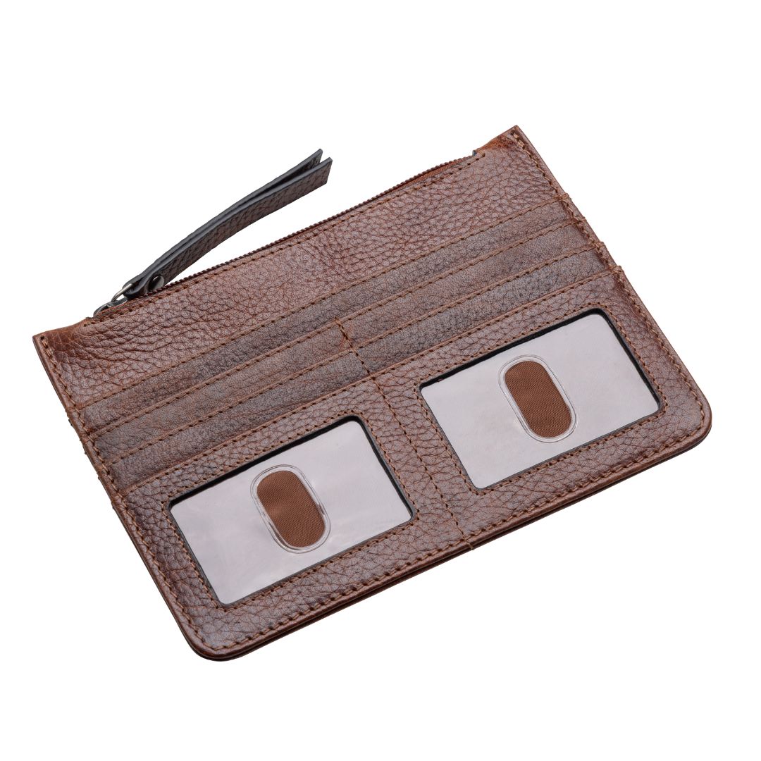 Kate Slim Buffalo Leather Wallet