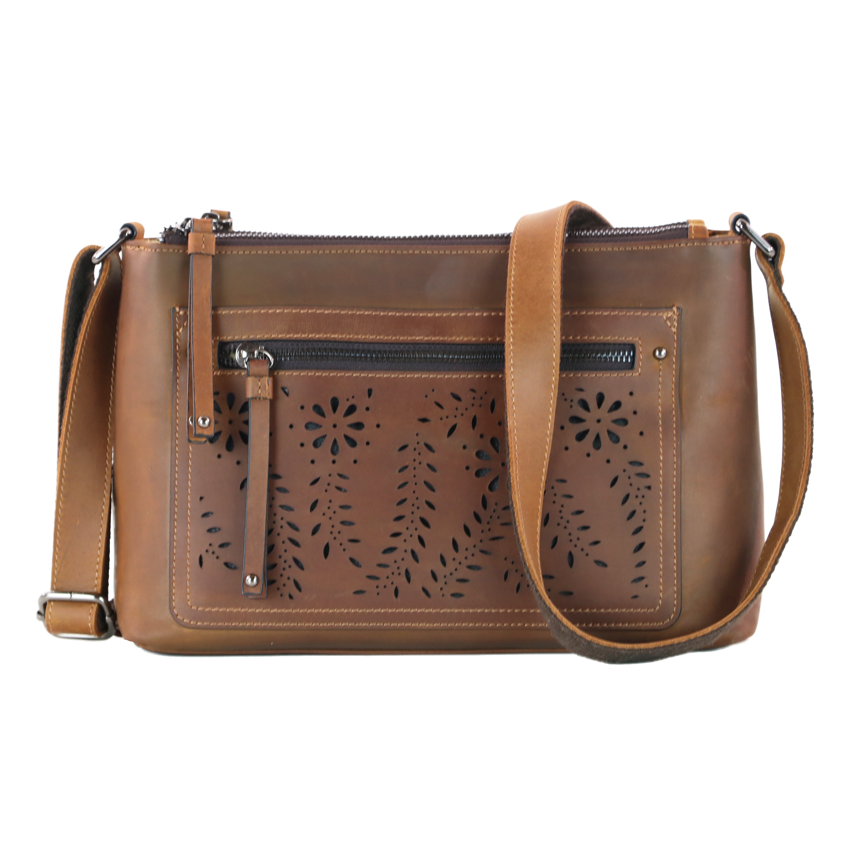 Brynlee Leather Crossbody