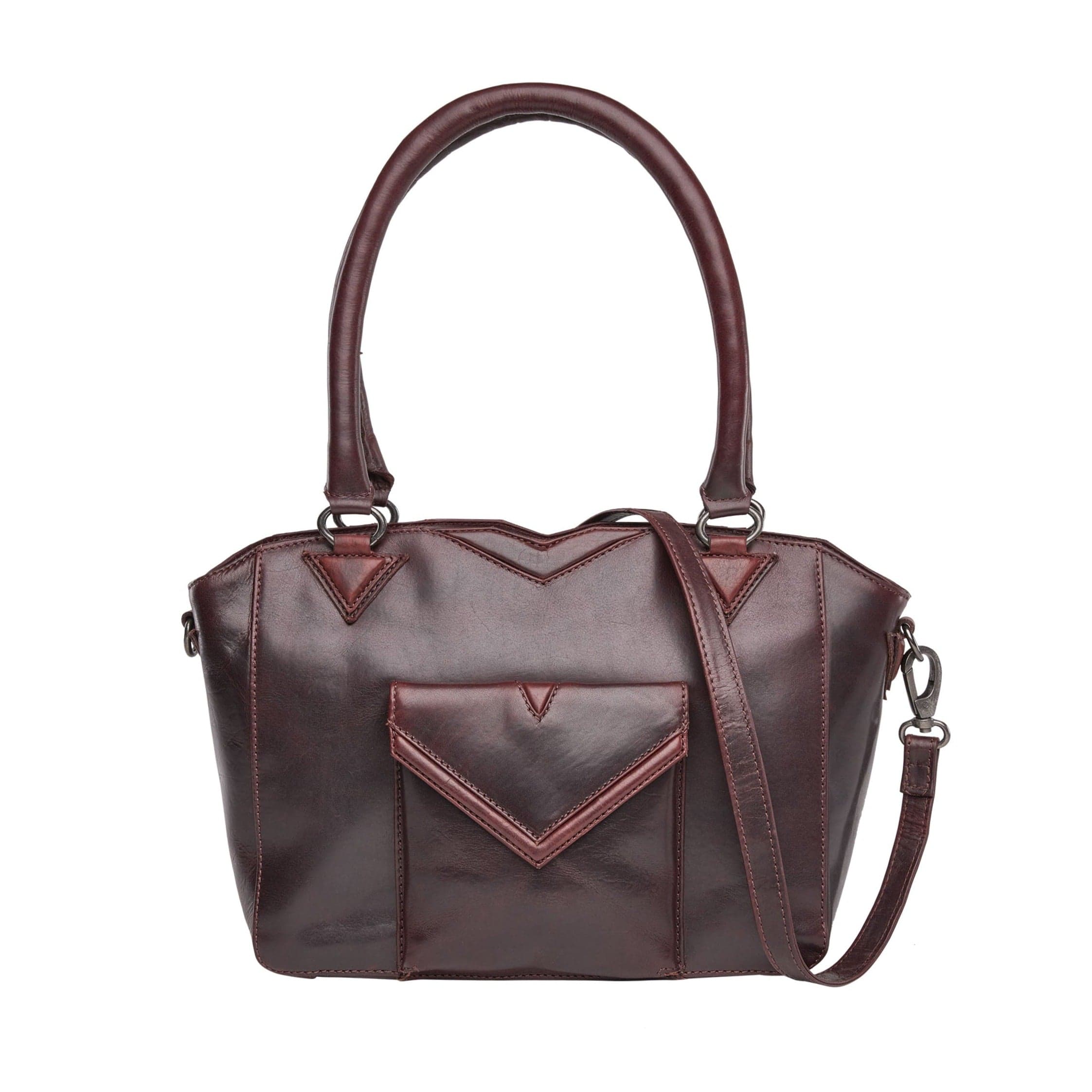 Aubrey Leather Satchel