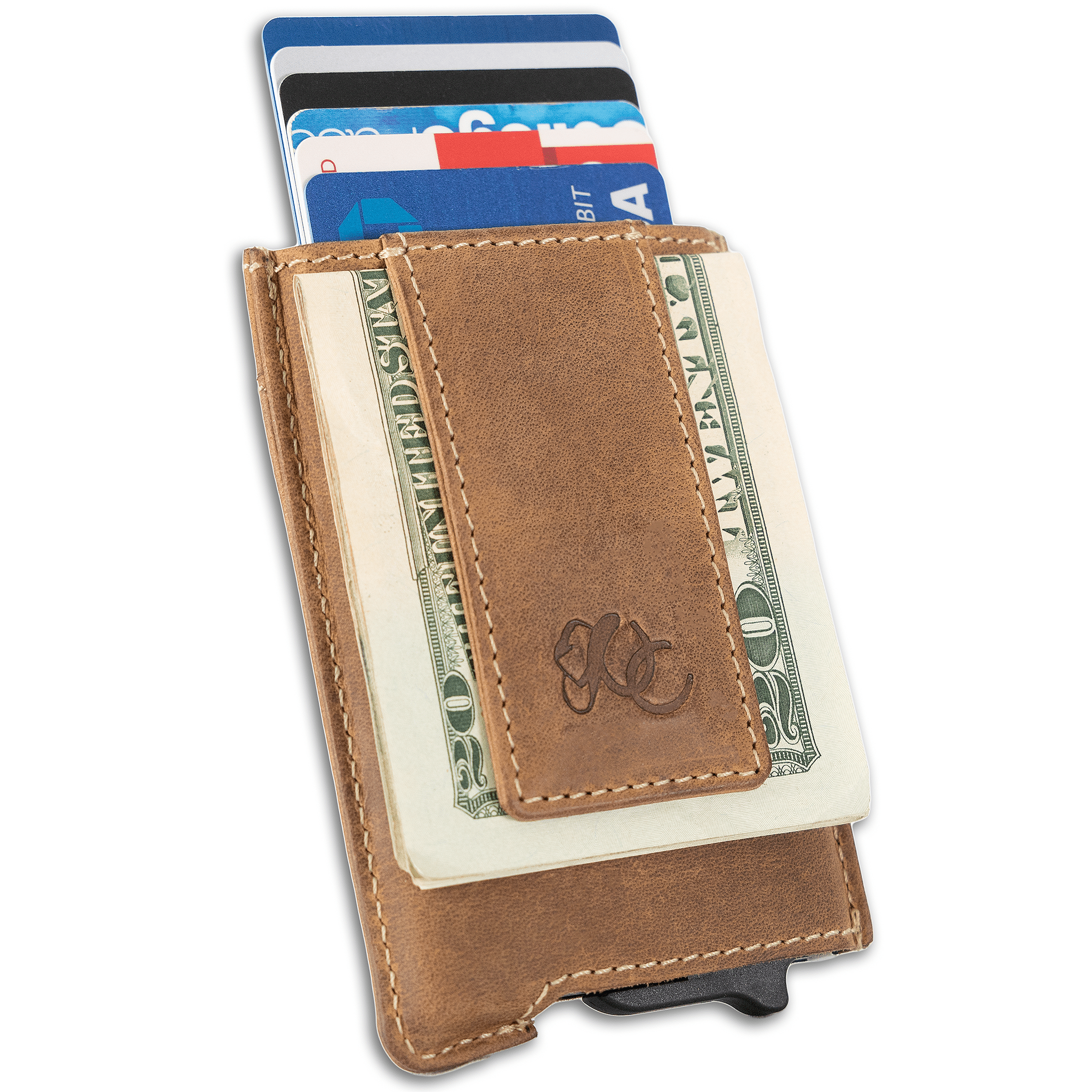 Automatic Leather Pop-Up Wallet Company